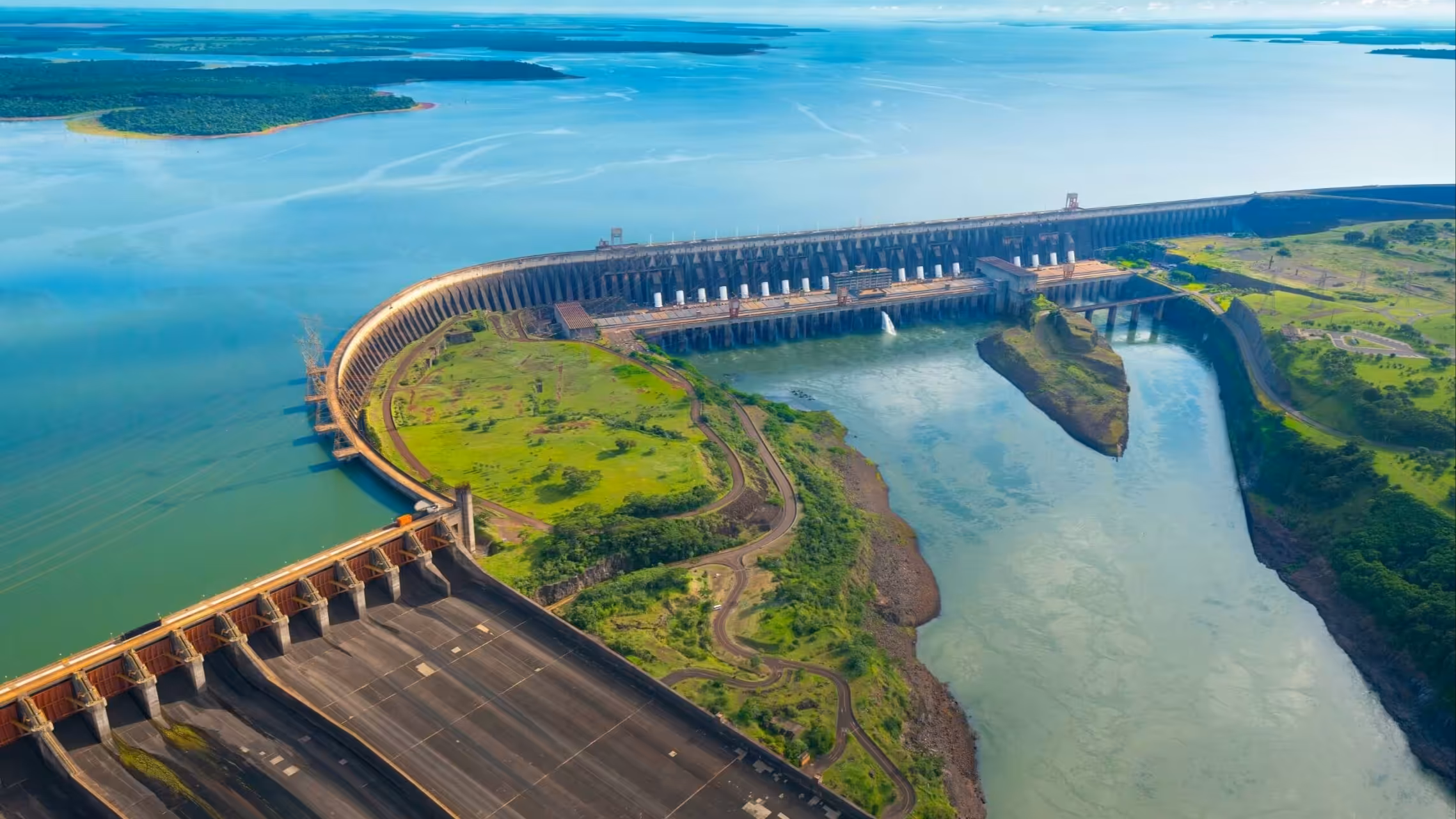 Represa de Itaipú - Brasil